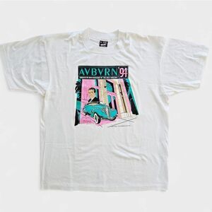 NWT Deadstock Vintage Auburn Cord Duesenberg Museum 1994 Festival Tee T-Shirt XL